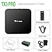 Mercu TX3 Pro Android 6.0 Marshmallow TV Box Amlogic S905X Quad Core 3D 4K HD WiFi Google Smart TV Box(1GB/8GB )