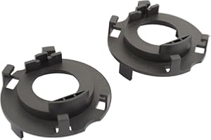 TOMALL H7 LED Headlight Bulb Retainers Holder Adapter for Hyundai 2017 Mistra New Tucson KIA Carnival