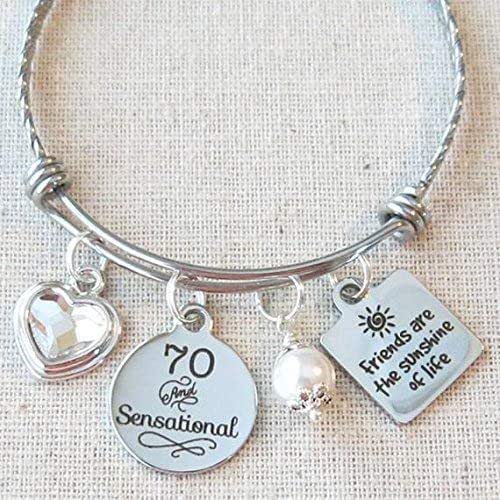 70th BIRTHDAY Friends are the Sunshine of Life