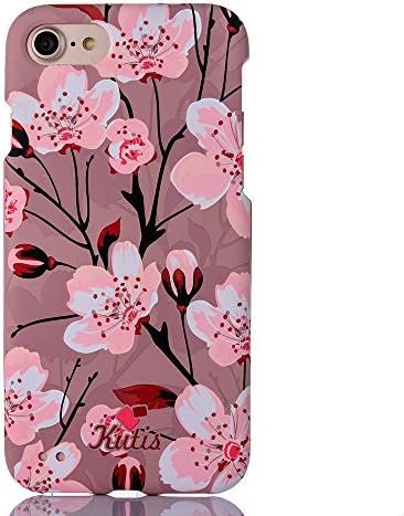iPhone 8 Case &amp; iPhone 7 Case, Asical Noctilucent Flower Two Layer Duty Shockproof Cute Girls Woman Slim Fit Hard Case Cover for Apple iPhone 7 (2016) / iPhone 8 (2017) - (4.7 inch) (Color - 6)