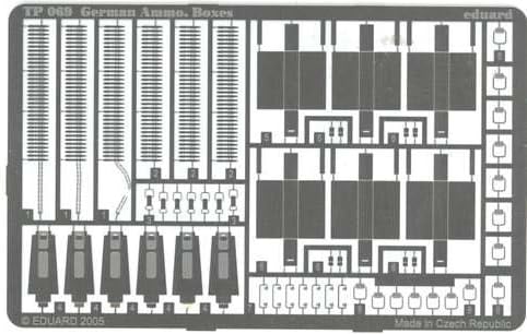 TP-069 1/35 German army ammunition box German Ammo. Boxes