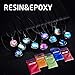Mica Powder - Epoxy Resin Dye - Soap Making Kit - Soap Making dye - 28 Coloring - Powdered Pigments Set - Hand Soap Making Supplies - Organic Mica Powder