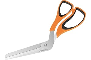 Asdirne Pizza Scissors, Pizza Cutter with Food-Grade Sharp Stainless Steel Blade and Soft Grip Handle, Multifunctional Kitche