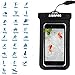 WAPAG Waterproof Bag Case Pouch for iPhone 7, 6s, 6, 6 Plus, 5s, Samsung Galaxy s6, s6 Edge, s5, s4, Note 4, Cell Phone up to 6 inches, Dirt/Snow/Dust Proof, Fits Swimming, Kayaking, IPX8 to 100Feet