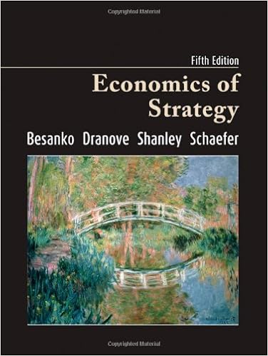 Economics of Strategy Economics of Strategy