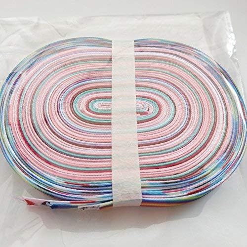 Chenkou Craft 20Yards 3/8" (10mm) Sweet Heart Flower Dot Ladybug Cake Bird Anchor Butterfly Grosgrain Ribbon Assorted Color - Image 4