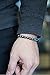 Believe London Mens Womens Hematite Magnetic Therapy Bracelet | Strong Stretch | Precious Natural Stones Healing Blue Cat Eye (8 Inch)