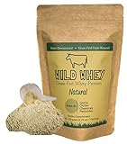 Grass-Fed Whey Protein, Cold Processed Non-Denatured, Biologically Active, GMO-Free Protein Concentrate Made Directly From Grass-Fed Milk - Not Cheese (Natural/Unflavored - 5oz/150g)
