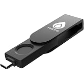 Thetis BIOFP Plus FIDO2 Fingerprint Security Key Hardware Passkey with USB Type C/Biometric/FIDO Certified, 2FA / MFA Authenticator App Device, Works for Window, macOS, Linux, Gmail, Github
