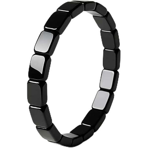 Amazon.com: ZCVFA Hemys Hematite Bracelet, Natural Power Stone