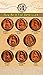 Handmade Rosewood 8 Laughing Buddha Lucky Charm, This Amulet Bring Good Luck, Money and Love in Your Life, Crafted at Thailand Temple (C)