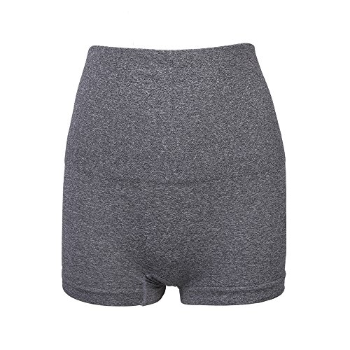 LastFor1 Women's Hi-Waist Shapewear Seamless Body Shaper Briefs Boyshort (M) - Thumbnail 5