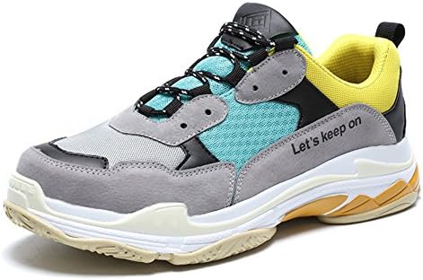 Madaleno Mens Running Shoes Causal Sports Sneakers Athletic Walk Gym Lace-up Trainers