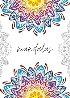 Livro Livro de Colorir Mandalas Arte Terapêutica para Relaxar, Descontrair e Estimular a Criatividade: Livro de Colorir Mandalas 20 paginas