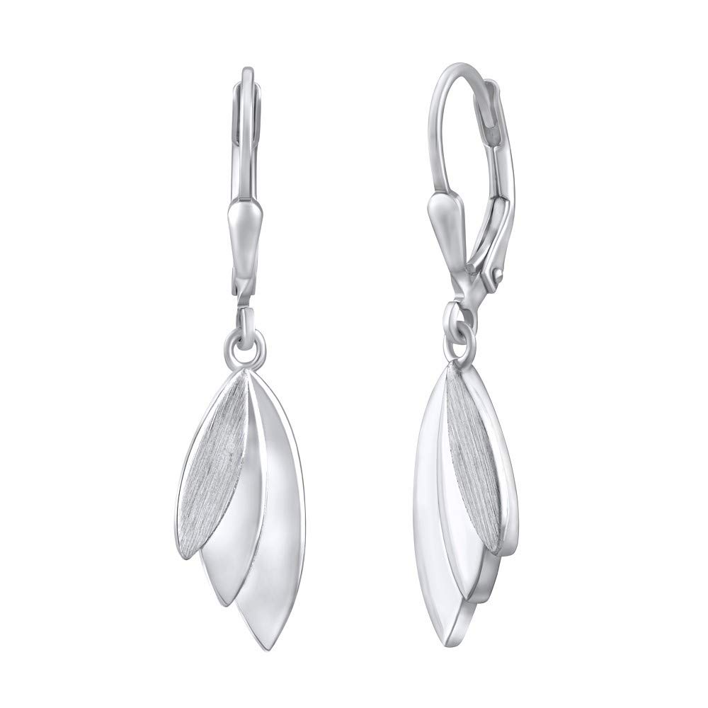 SILVEGO QRE309K Women's Sterling Silver Drop Earrings