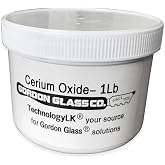 Cerium Oxide High Grade Glass Polishing Compound - 1 lb (Pack of 1)