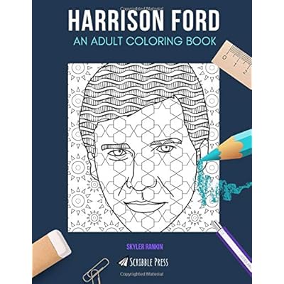 Download Buy Harrison Ford An Adult Coloring Book A Harrison Ford Coloring Book For Adults Paperback April 4 2019 Online In Qatar 1092708693