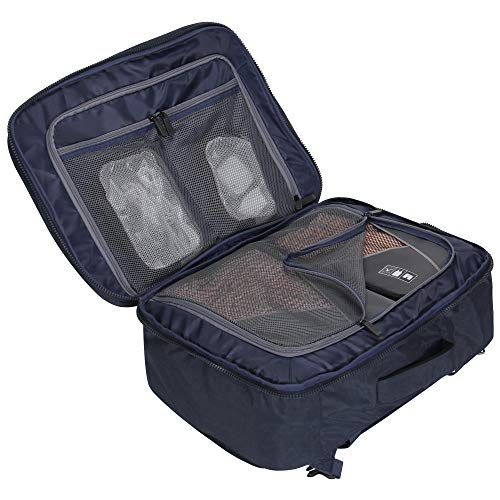 Hynes Eagle 44L Carry on Backpack Flight Approved Compression Travel Pack Cabin Bag