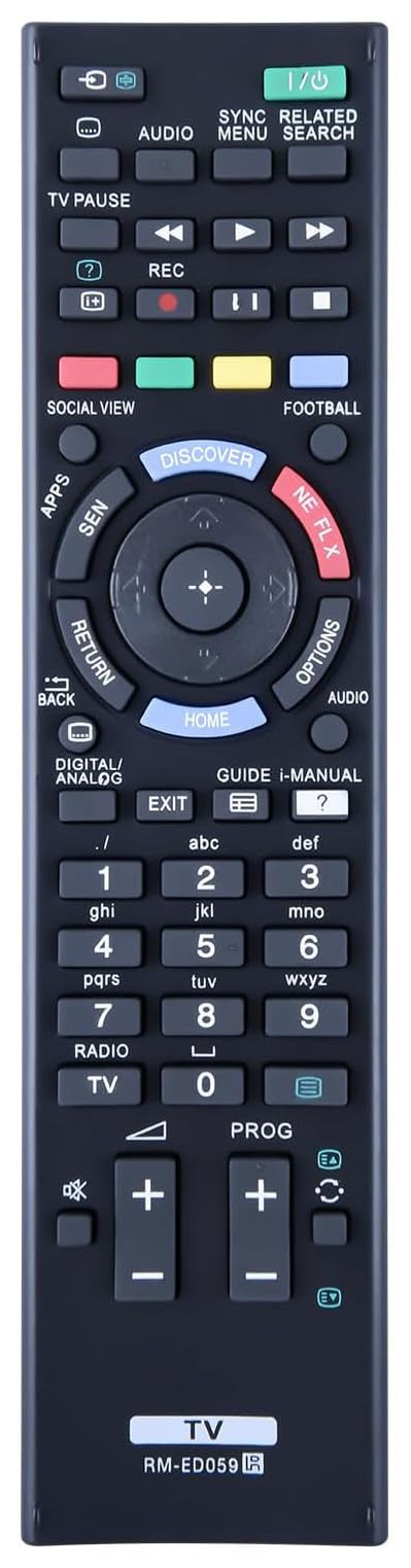 RM-ED059 RMED059 Universal Remote Control Compatible for Sony Bravia TV Remote Controller