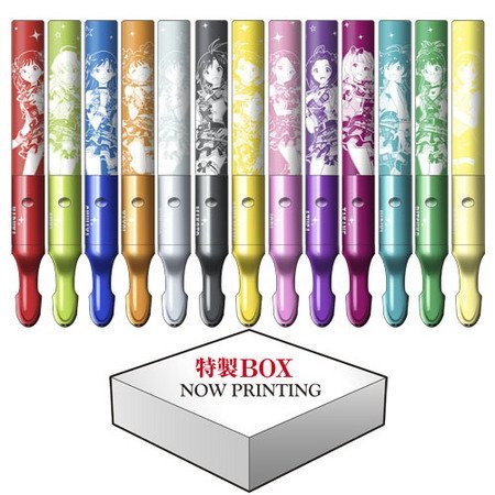 B010nvd8cw 15 Ver 公式コンサートライト 13色セット アイマス10thlive アイドルマスター アニメ萌えグッズ 独特な