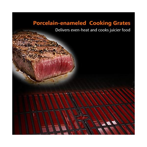 RINKMO-Gas-Grill-2020-Upgrade-670-sq-inch-3-Burner-36000-BTU-per-Hour-Input-Stainless-Steel-Liquid-Propane-Grill-Movable-BBQ-Grills-with-Side-Burner-Cart-Style