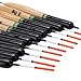 docooler 10Pcs 2g Fishing Floats Bobbers Paulownia Wood Fishing Tackle Tools