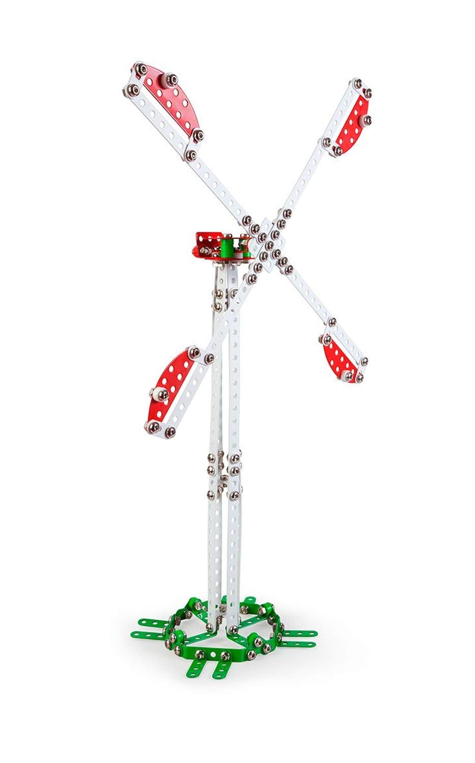 A ALEXANDER 1908 Constructor PRO Windmill 5-in-1 Metal Construction Kit Set, 430 Pieces