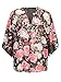 Persun Women Floral Chiffon Shawl Kimono Cover-up Jackets