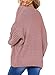 Dearlove Womens Cardigans Open Front Long Sleeve Chunky Cable Knit Sweaters Warm Cozy Winter Coats Outerwear Pink M
