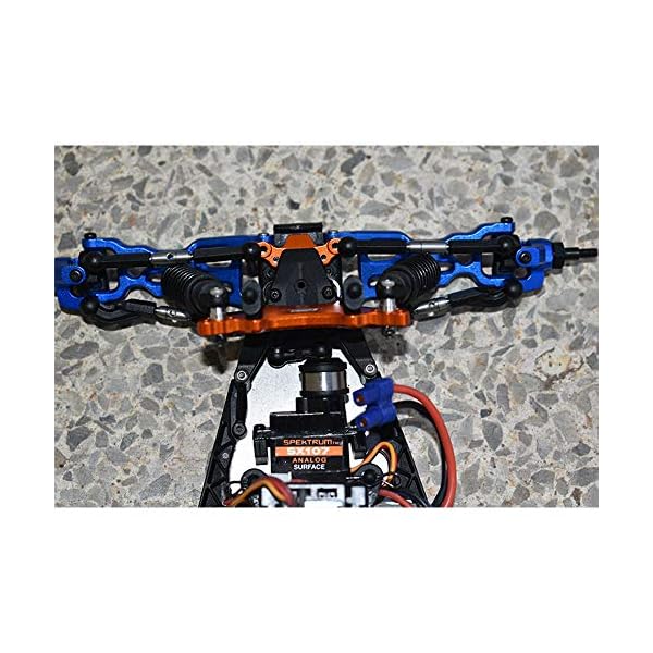 Hrsptudorc Achs Schenkel Vorne Aus Metall für LOSI 1/18 -T 2.0 2WD Stadion LKW RC Auto Verbessert Teile, 4 – Bild 5