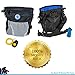 Grab ‘n Go Dog Training Bag & Clicker, 4 Handy Pockets, Fits Smart Phone, Poop Bag Dispenser, Black