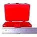 XINHOME 6 Compartment Pill Box Holds Up to 200 Tablets Gasketed & Waterproof (Red)