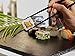 5 Pairs Chopsticks, KUAHAIHINTERAL Japanese Natural Wooden Chop Stick Reusable Classic Style Chopstick Set with Delicate Box as Present Gift (Natural Wood)