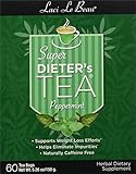 Laci Le Beau Super Dieter's Tea, Peppermint, 60 Count Box