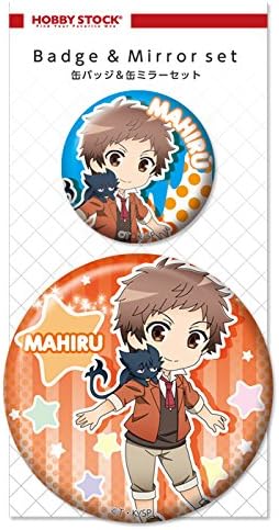 Amazon ぴくりる Servamp サーヴァンプ 缶バッジ 缶ミラーセット 城田真昼 バッジ ホビー