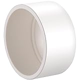 4“PVC Pipe End Cap Fitting, 2 Pcs Heavy Duty Pipe