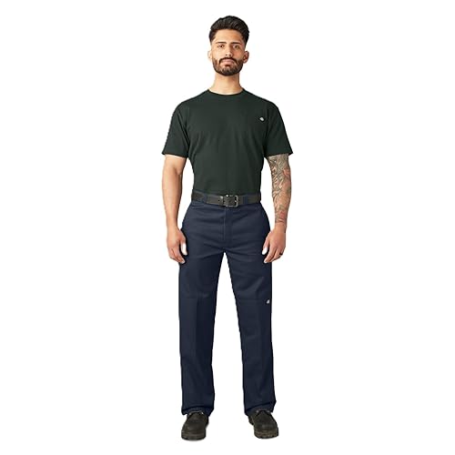 Dickies Loose Fit Double Knee Work Pants. Dark Navy, 50 32