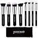 Professional Grade Labeled Kabuki Makeup Brush Set -8PCs