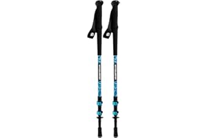 WindQuester Adjustable Carbon Fiber Trekking Poles– Lightweight Hiking Poles with Quick Lock, Durable Walking Poles for Backp