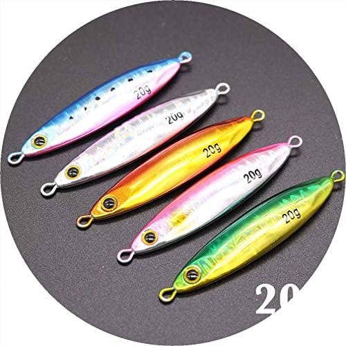 Nafanio Jigging Slow Blatt Cast Wide 5pcs/lot 10g 15g 20g 30g 40g 60g Hard Baits
