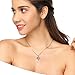 Blue Opal Jewelry Opal Necklace Opal Pendant Sterling Silver Large Ribbon Shape