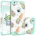 BENTOBEN Case for iPhone 6s/6, Pretty Pineapple Super Slim Hard PC Soft Rubber Glossy Anti-Scratch Shock Proof Impact Resistant Girl Women Protective Case Cover for Apple iPhone 6/6s 4.7