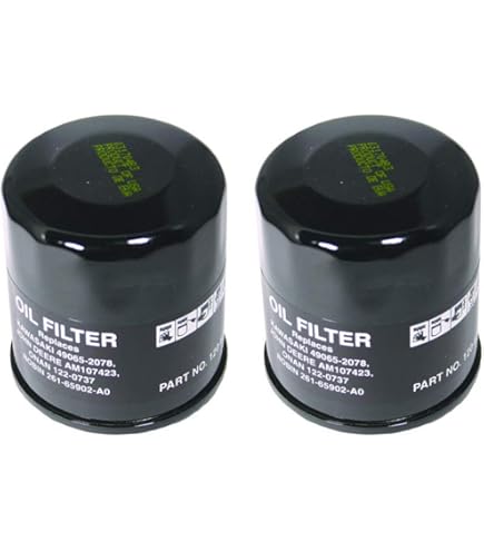 Amazon.com : 4pk Oil Filter Replaces John Deere AM107423 Kawasaki