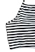 Cupshe Fashion Women's Stripe&Dot Printing Halter Bikini Set Beach Bathing Suit (L)
