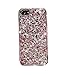 Tianyuanxuan Iphone 7/8 Plus Case Acrylic Crystal Rhinestone Bling Diamonds Ultra Clear Cover Soft Shell for Iphone7/8 Plus-Pink