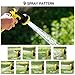 XBUTY New Version Garden Hose,50FT Expandable Water Hose 9 Patern Spray Nozzle,High Pressure Extra Strength Fabric Double Latex Core 3/4 Solid Brass Fittings with Carrying Bag