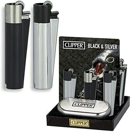 Idee Regalo Natale Zii.Clipper Accendino Originale Con Incisione Personalizzata Idea Regalo Per Papa Mamma Zio Famiglia O Amico Regalo Di Compleanno Regalo Di Natale Regalo Di Nozze Regalo Per Il Testimone Silver Black