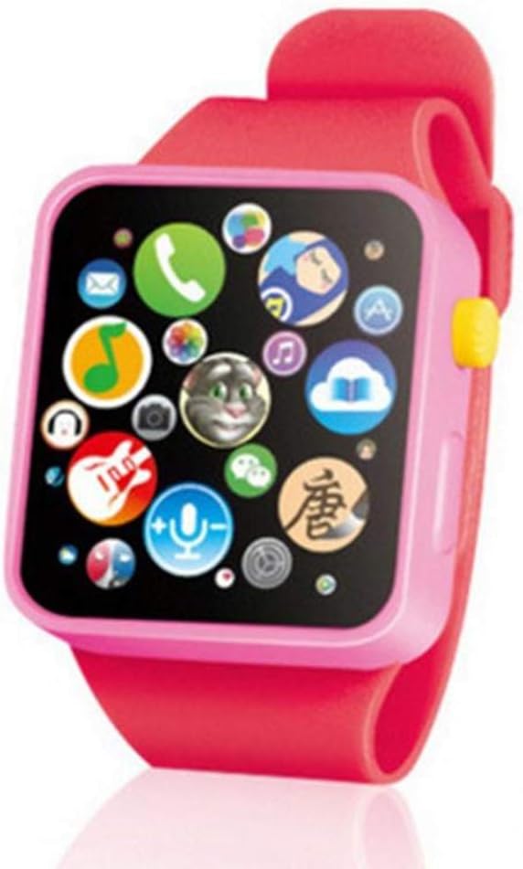 Kids Early Education Smart Watch Learning Machine 3D Touch Screen Wristwatch (Red)