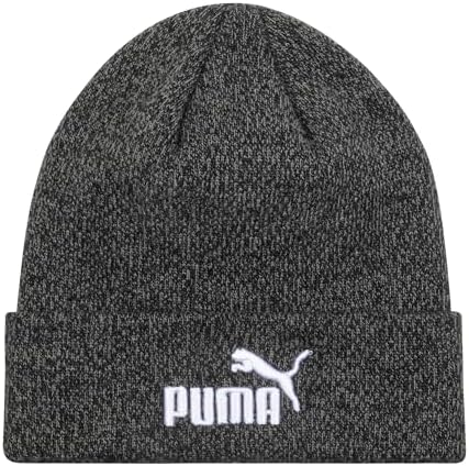 PUMA Mens Vermont Marled Beanie, Puma Black, One size price in