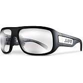LIFT Banshee Safety Glasses, ANSI Z87.1 Polycarbonate Lens, TR-90 Frame